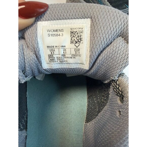 Saucony Excursion TR Trail Womens Size 6.5M Running Lightweight Hiking Shoes Gra - Picture 11 of 12